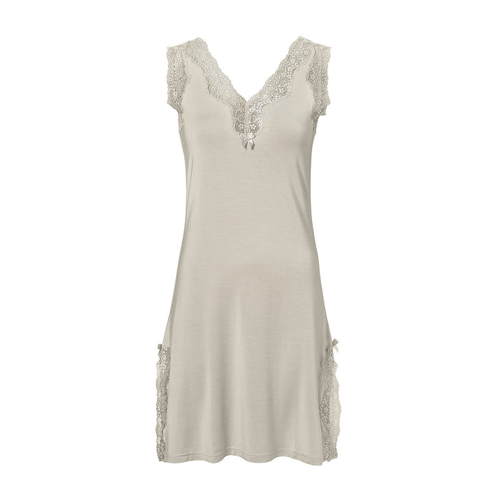 Sleeveless V-neck Night Dress Beachstone
