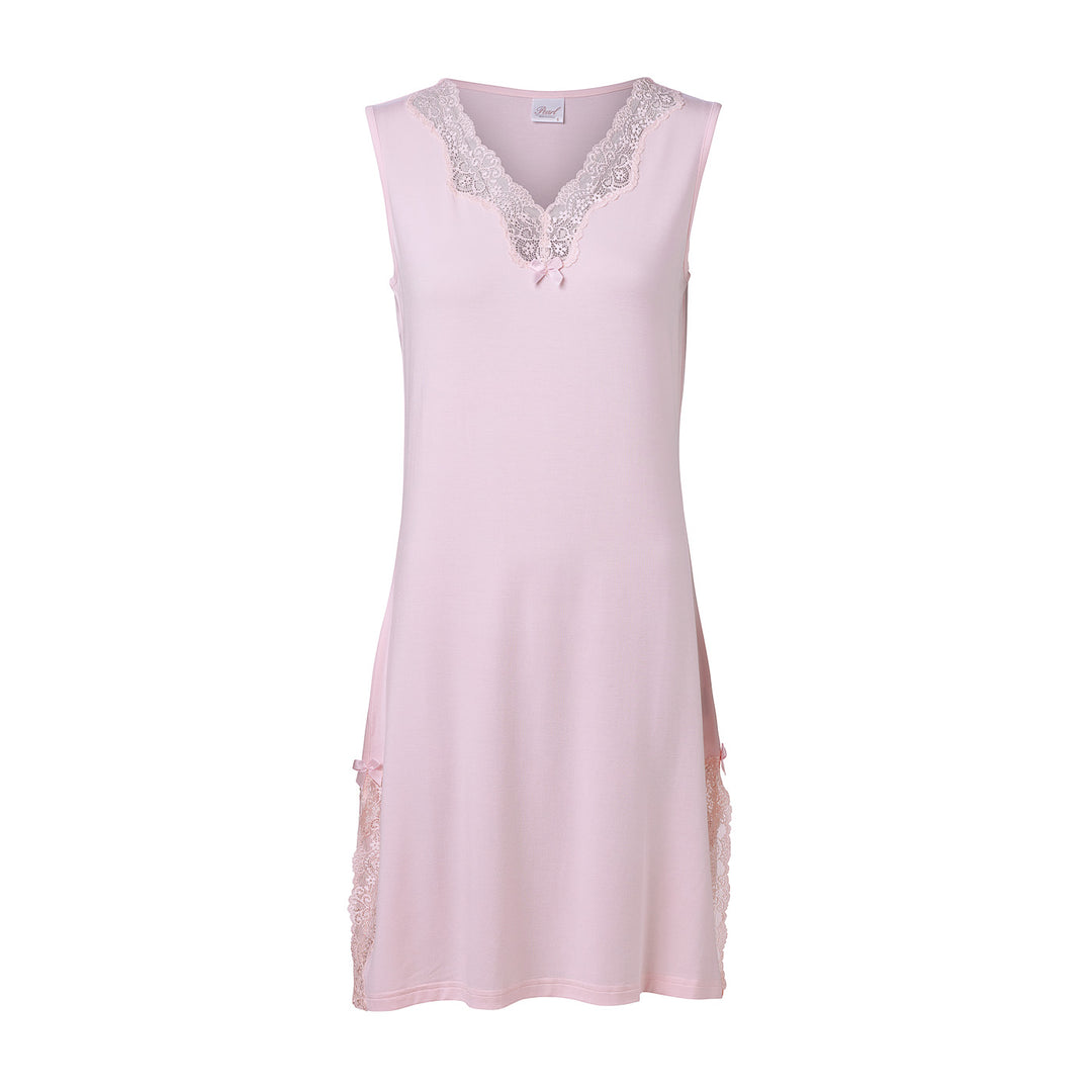 Sleeveless Night Dress Powder Pink