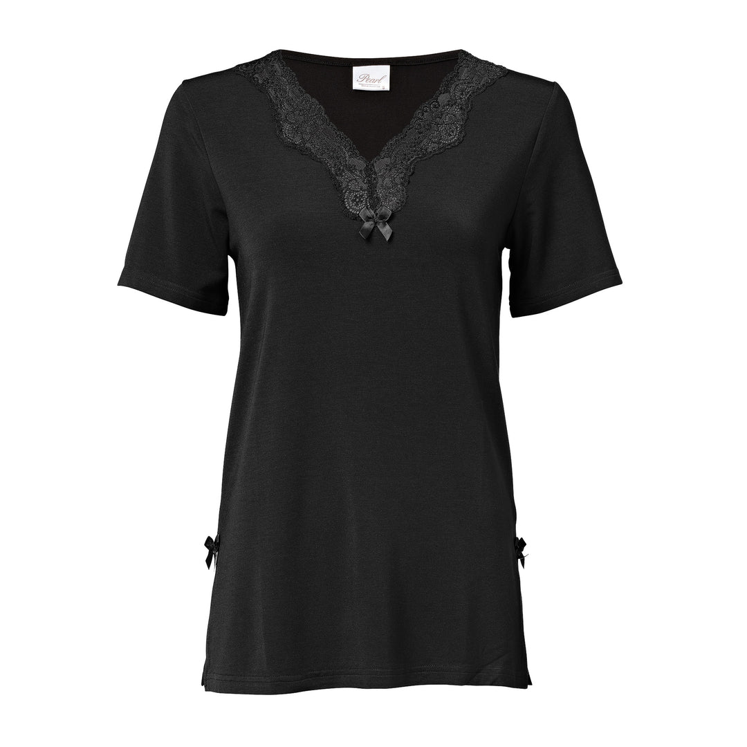 Short Sleeve Top Black