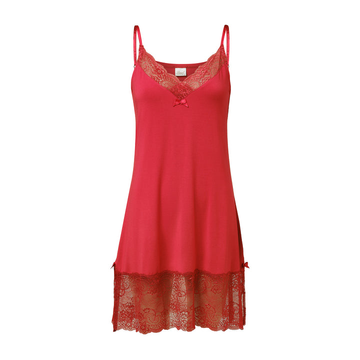 Spaghetti Strap Lace Night Dress Red Dream