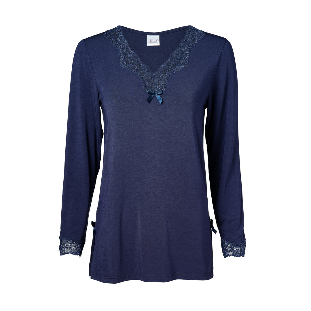 Long Sleeve Top Navy