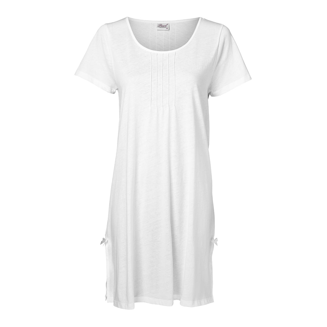 Short Sleeve Nightdress White