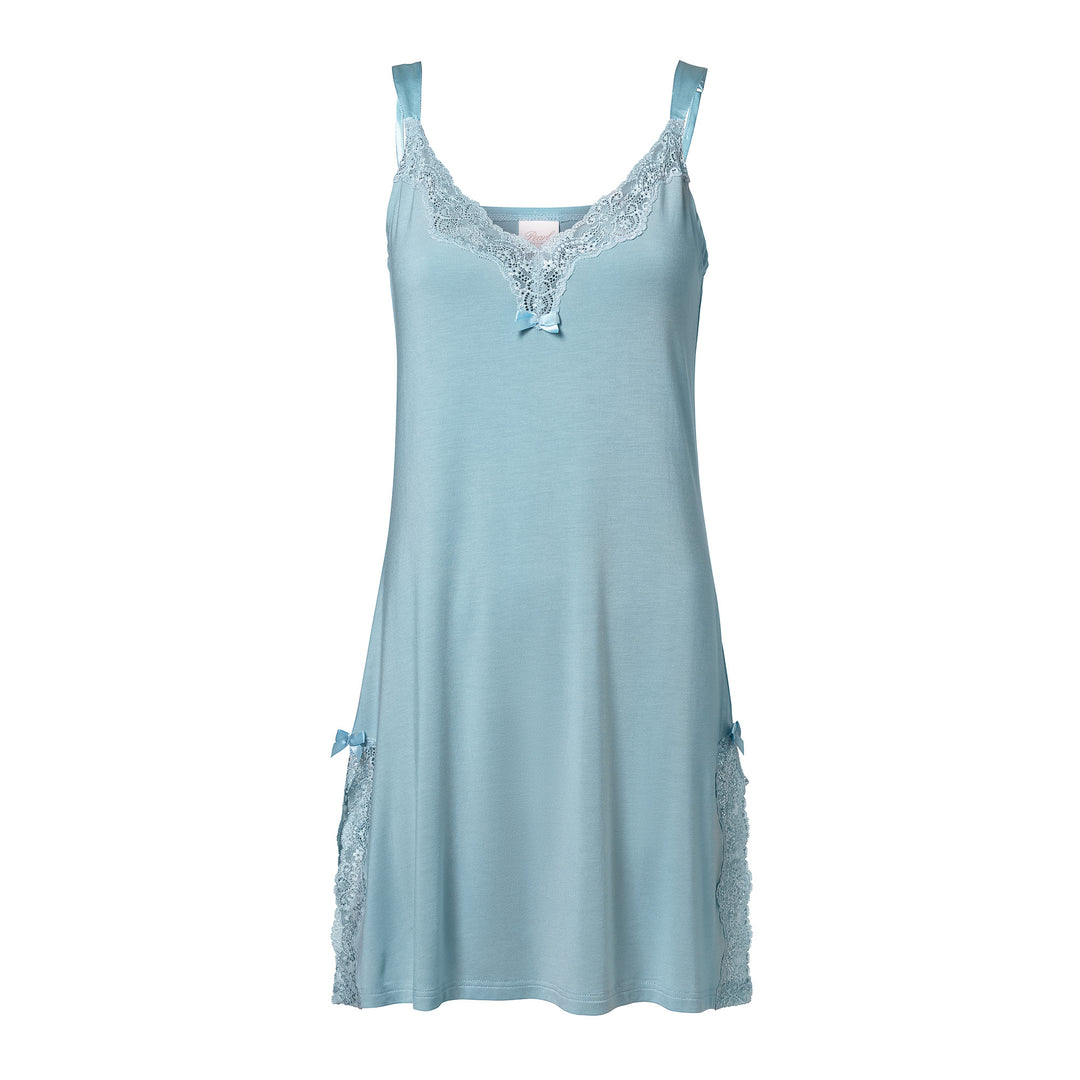 Spaghetti Strap Night Dress Blue Dream