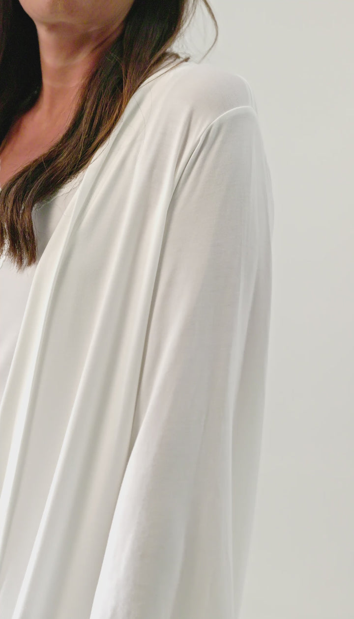 Long Robe Off White