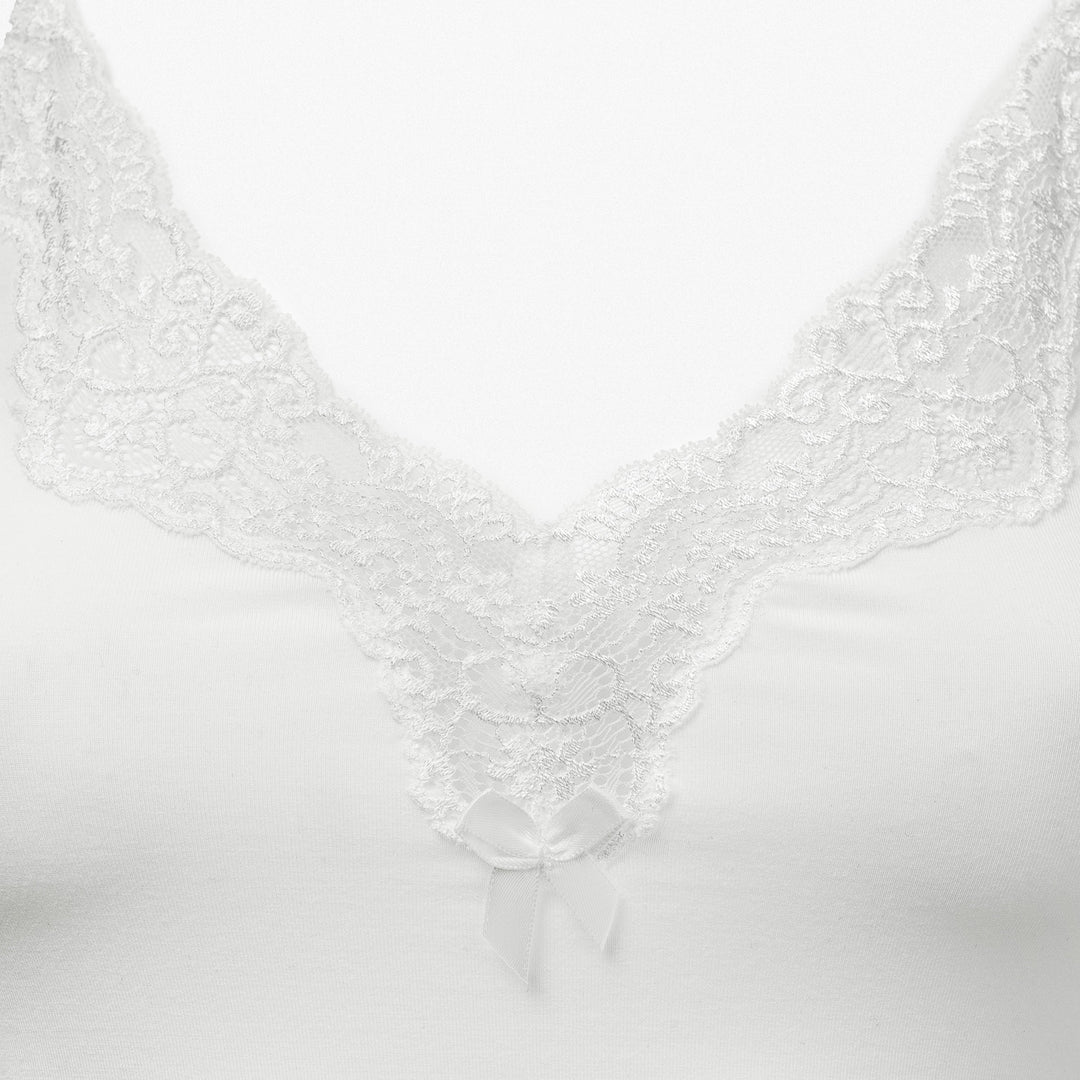 Spaghetti Strap Top Off White