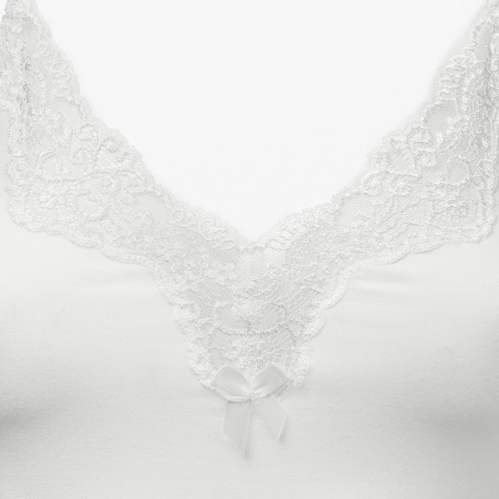 Spaghetti Strap Top Off White