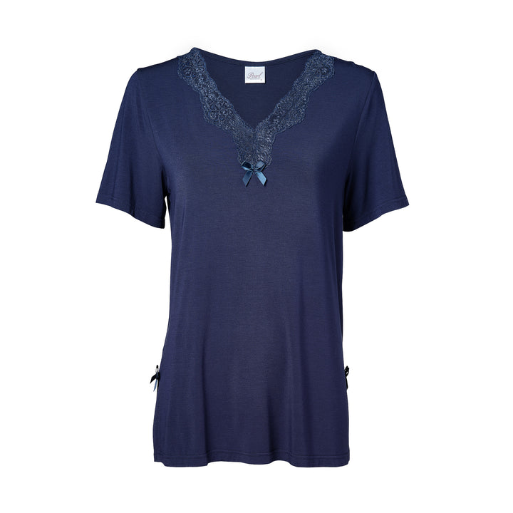 Short Sleeve Top Navy